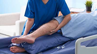 Prävention von Druckgeschwüren bei bettlägerigen Patienten